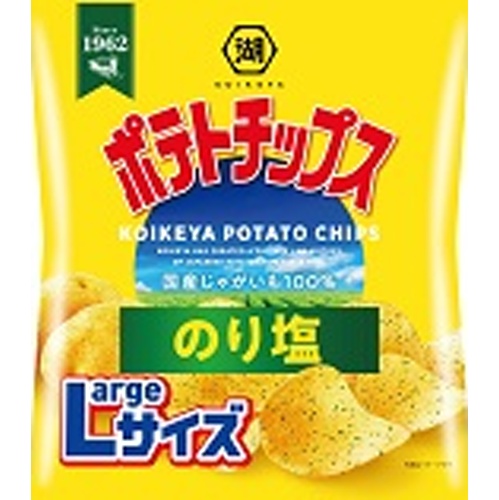 湖池屋 Largeサイズポテト のり塩126g【04/03 新商品】
