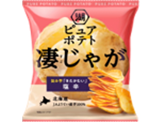 湖池屋 ピュアポテト凄じゃがきたかむい塩辛52g