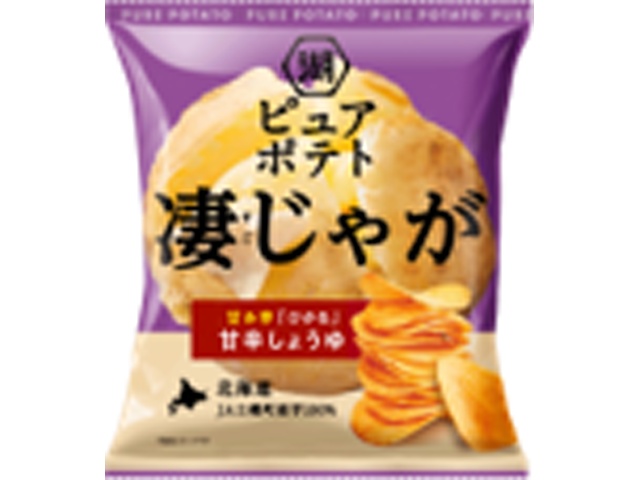 湖池屋 ピュアポテト凄じゃが ひかる甘辛しょうゆ
