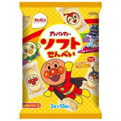 栗山 アンパンマンのソフトせんべい 26枚