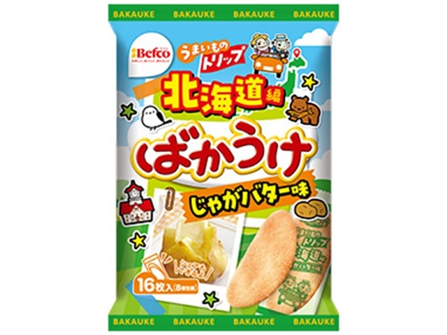栗山 ご当地ばかうけじゃがバター味 16枚【02/09 新商品】