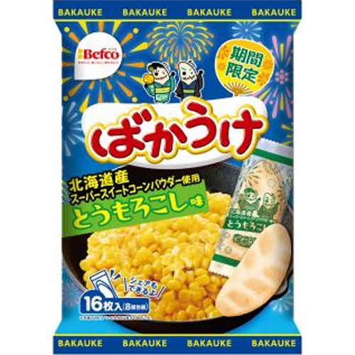 栗山 ばかうけ とうもろこし味72g