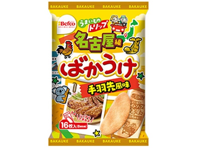 栗山 ご当地ばかうけ手羽先風味 16枚【02/09 新商品】