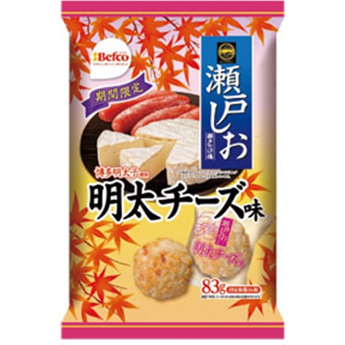 栗山米菓 瀬戸しお明太チーズ味 83g