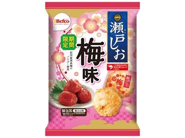◆栗山 瀬戸しお 梅味66g【01/12 新商品】