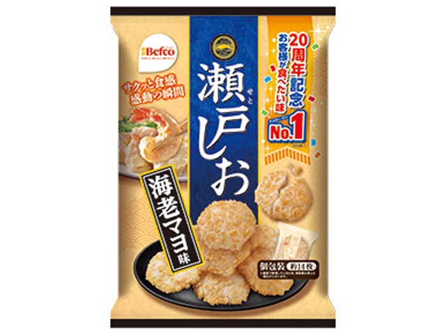 ◆栗山 瀬戸しお 海老マヨ味66g【11/10 新商品】