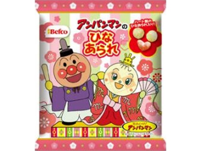 栗山 ミニアンパンマンひなあられ 14g【12/15 新商品】