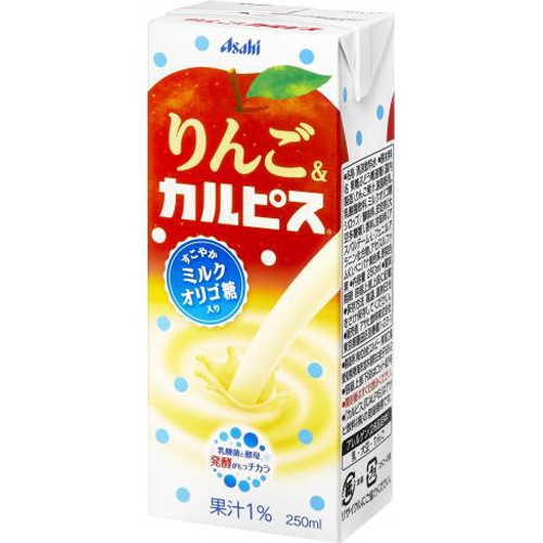 エルビー りんご&カルピス 250ml