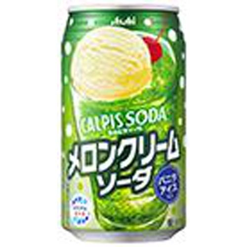カルピスソーダ メロンクリームソーダ缶350ml