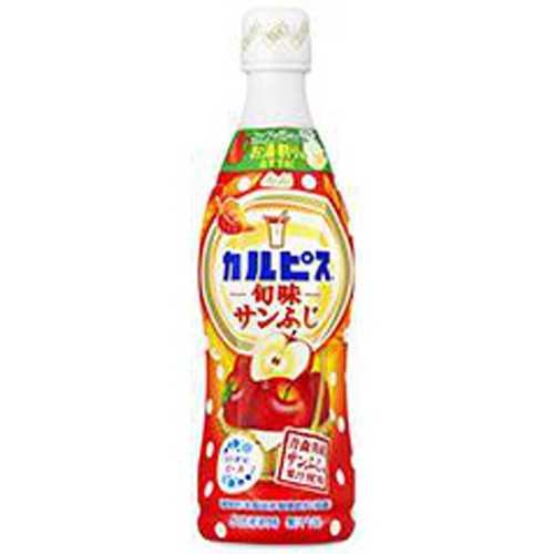 カルピス 旬味サンふじ 470ml【09/26 新商品】