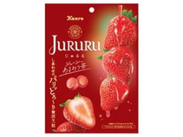 カンロ じゅるる あまおう苺 60g【11/24 新商品】