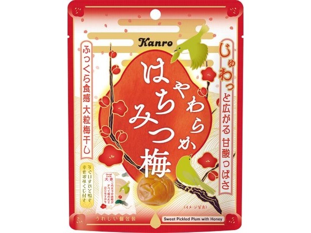 カンロ やわらかはちみつ梅 40g【09/01 新商品】