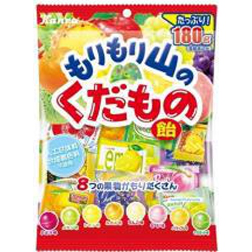 カンロ もりもり山のくだもの飴 180g