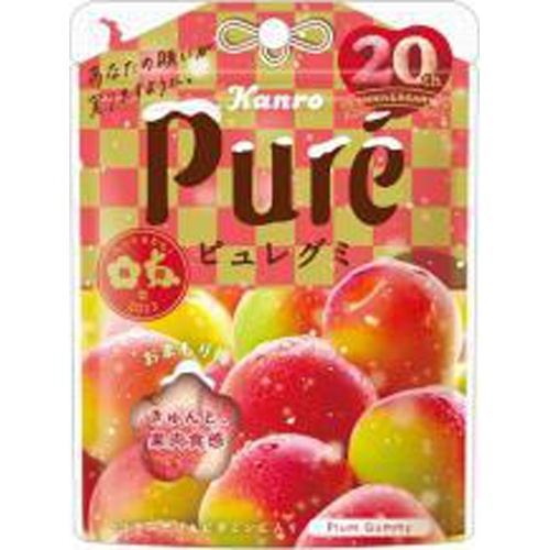 カンロ ピュレグミ おまもり梅52g