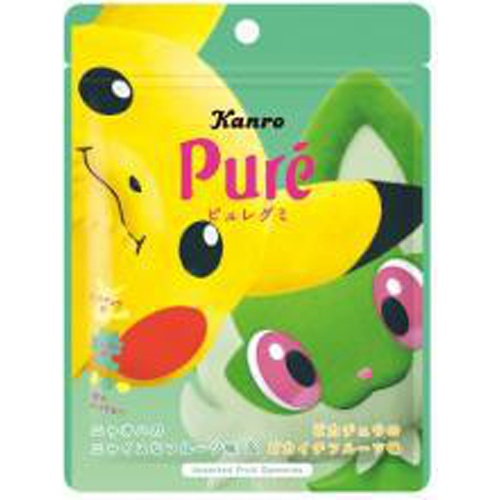 カンロ ピュレグミ ピカチュウ&ニャオハ52g