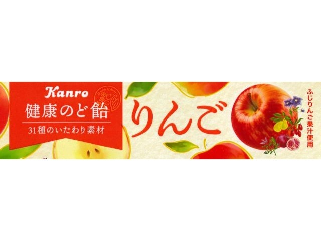 カンロ 健康のど飴りんご 11粒【09/15 新商品】