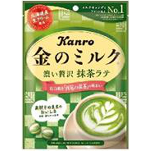 カンロ 金のミルクキャンディ抹茶ラテ18入BOX