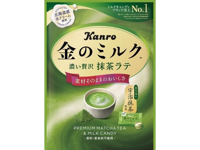 カンロ 金のミルクキャンディ抹茶ラテ 436g【09/08 新商品】