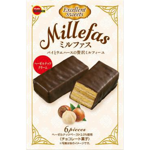 ブルボン ミルファス 6個