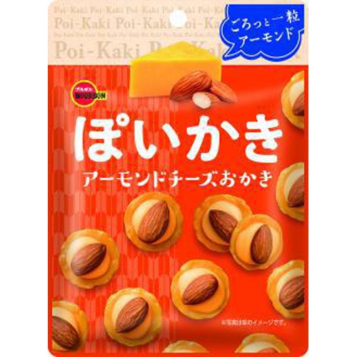 ブルボン ぽいかきアーモンドチーズおかき 25g