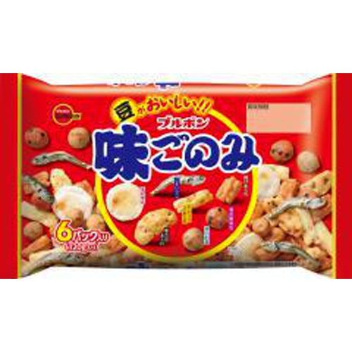 ブルボン 味ごのみファミリー6パック【03/07 新商品】