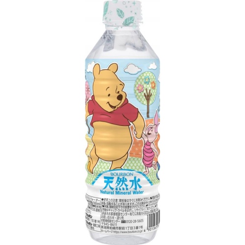 ブルボン くまのプーさん天然水 P500ml