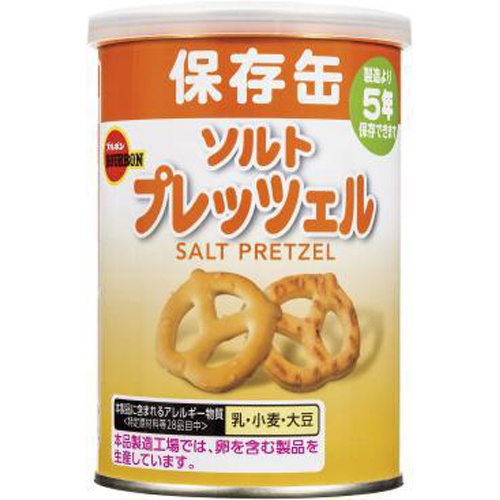 ブルボン 保存缶ソルトプレッツェル 75g