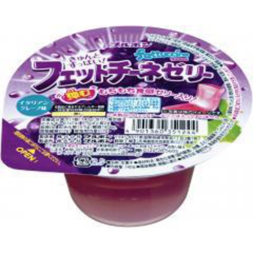 ブルボン フェットチーネゼリーイタリアングレープ味