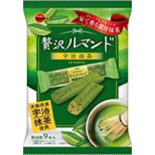 ブルボン 贅沢ルマンド宇治抹茶 9本【04/04 新商品】