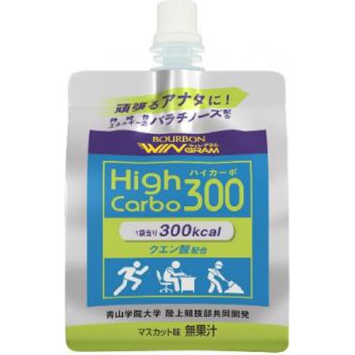 ブルボン ハイカーボ300 パウチ180g