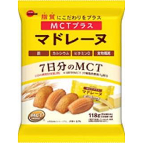 ブルボン MCTプラスマドレーヌ 118g