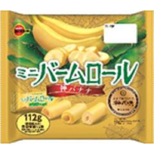 ブルボン ミニバームロール神バナナ 112g【05/21 新商品】