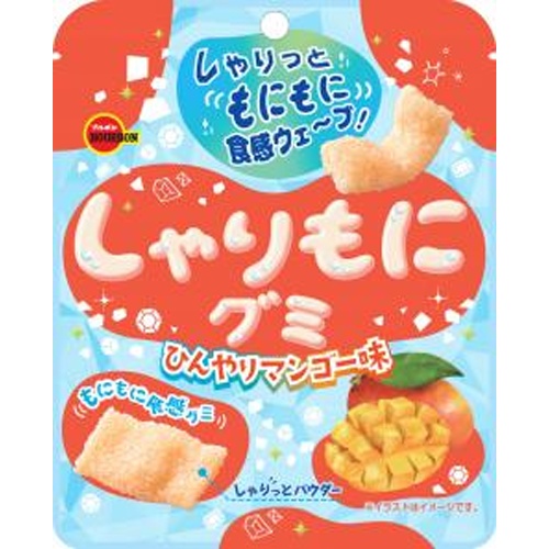 ブルボン しゃりもにグミひんやりマンゴー味 57g【04/08 新商品】