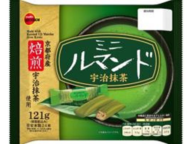 ブルボン ミニルマンド 宇治抹茶121g【01/27 新商品】