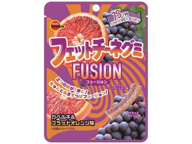 ブルボン フェットチーネグミFUSIONカベルネ味【12/09 新商品】