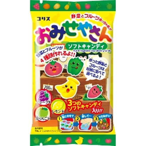 コリス おみせやさんソフトキャンディ 3本 | 商品紹介 | お菓子