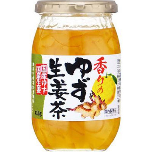 サクラ印 香りのゆず生姜茶 瓶415g