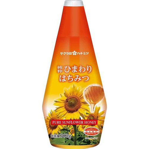 サクラ印 純粋ひまわりはちみつ 300g