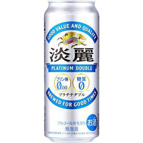 キリン 淡麗プラチナダブル 500ml