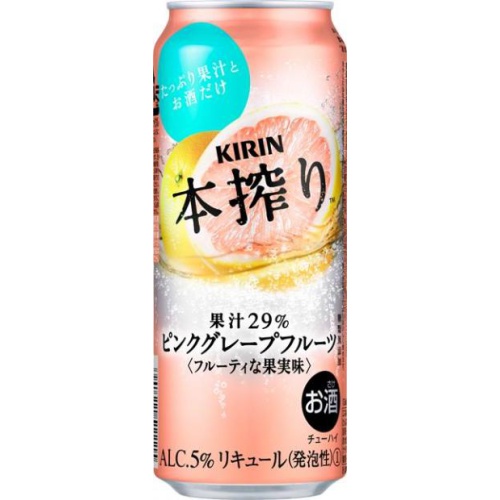 キリン 本搾り ピンクGF 500ml