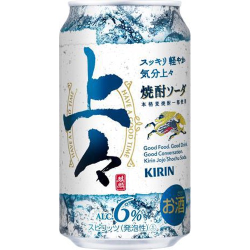 キリン 「上々」焼酎ソーダ 350ml