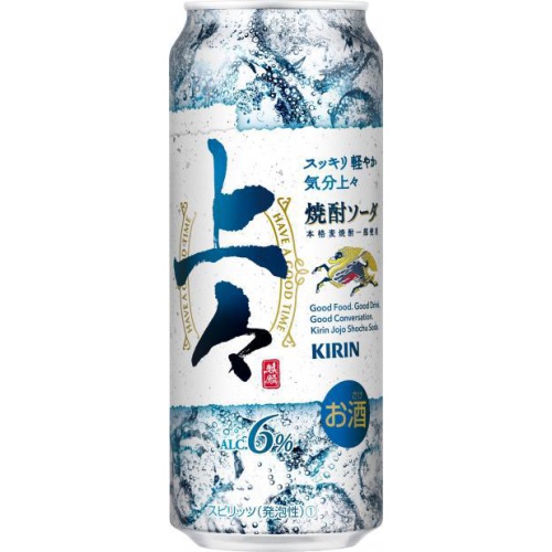 キリン 「上々」焼酎ソーダ 500ml