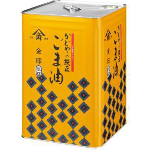 かどや 金印ごま油(淡口)16.5kg(業)