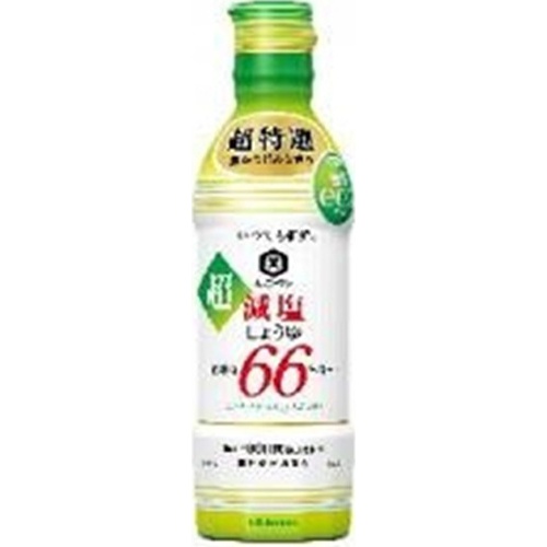 【萬】新鮮 超減塩しょうゆ66%カット450ml