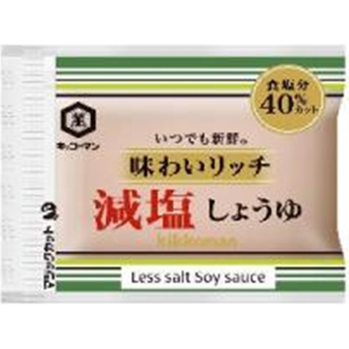【萬】リッチ減塩しょうゆ(業)4.3ml100入