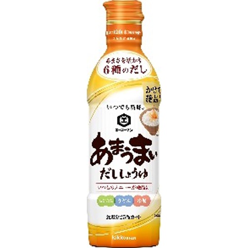 【萬】いつでも新鮮あまうまいだししょうゆ450ml