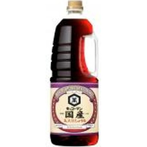 【萬】国産丸大豆しょうゆ 1.8L(業)