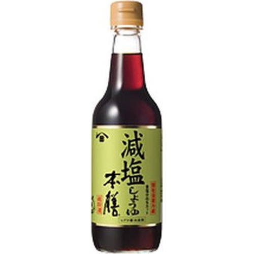 ヒゲタ 減塩しょうゆ本膳 360ml