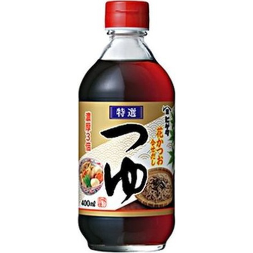 ヒゲタ 特選つゆ 400ml