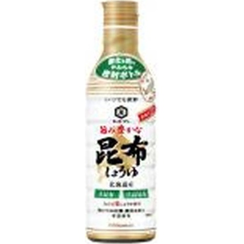 【萬】いつでも新鮮旨み豊かな昆布しょうゆ450ml